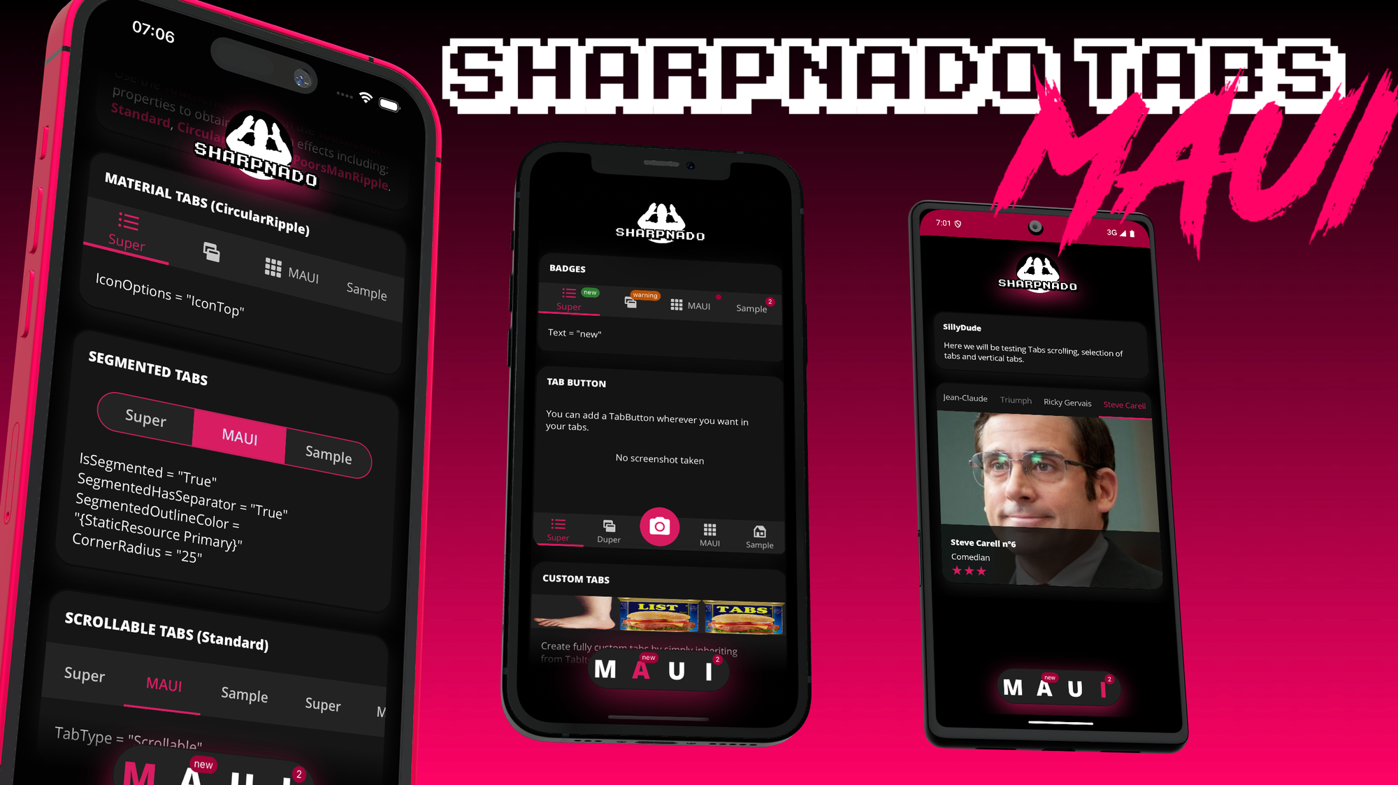 Sharpnado.Tabs 4.0: Pure MAUI Touch Effects Across All Platforms